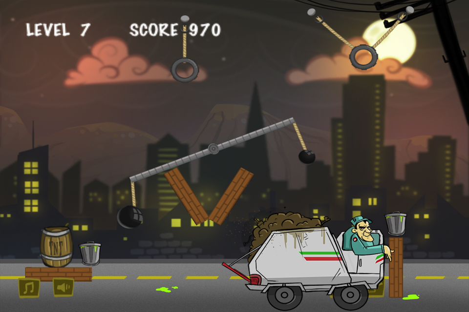 Screenshot Garbage Collector Physics Lite Screenshot Garbage Collector Physics Lite